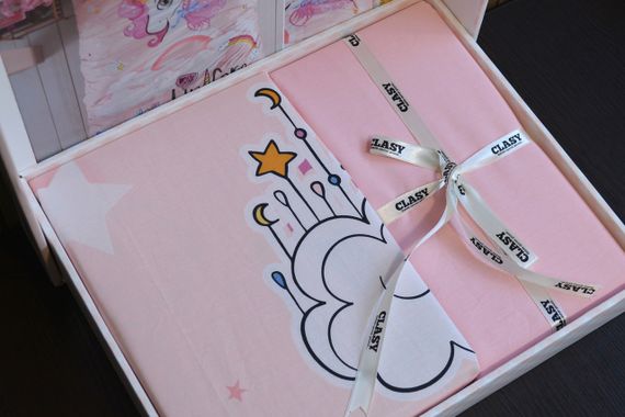 Дитяча постільна білизна Сlasy Ranforce 160х220 Pink Dreams | Зображення 3