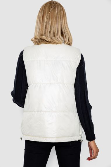 Жилет женский  -уценка, цвет кремовый, 244R533-U-3 | Зображення 3