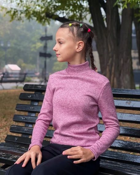 Водолазка для дівчинки (підліткова) Носи своє 146 Рожевий (p-12371-137779) | Зображення 7