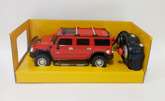 Машина на радіокеруванні на батарейках 27020 АВТОПРОМ 1:24 RC Hummer H2 (6913060512588) Червоний | Зображення 2