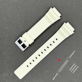 Ремінець для Casio MRW-200H 18mm White SI