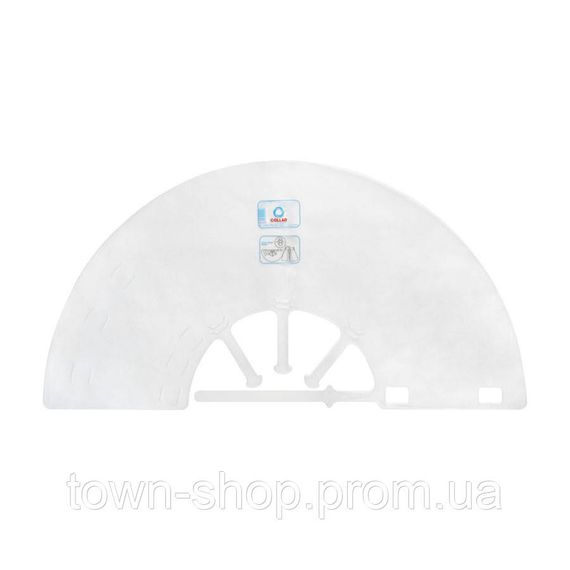 Воротник пластиковый COLLAR для собак и кошек, размер L-XL (А:47-57см, В:30см)