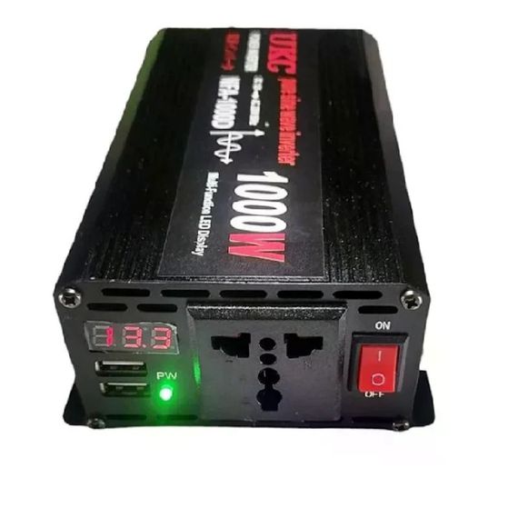 Инвертор 5 CORE 1000W 12V-220V • Преобразователь напряжения 5 CORE 1000W DC/AC 12V с USB и модифицированной синусоидой | Зображення 3