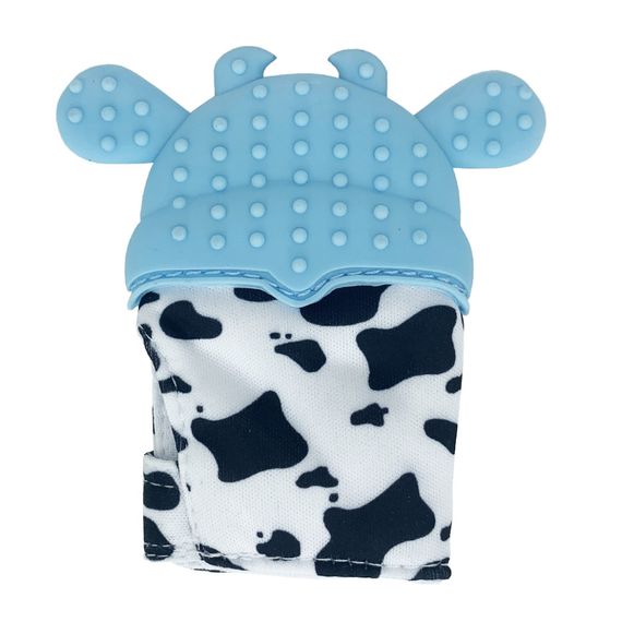 Прорізувач-рукавичка "Корівка" MGZ-0405(Blue) на липучці | Зображення 1