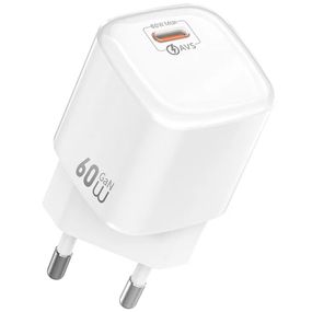 СЗУ WIWU G037 Jelly PD60W GaN (1USB-C) White