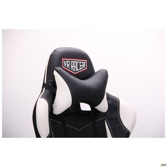 Кресло геймерское Amf VR Racer Blade черныйбелый | Зображення 8