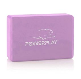 Блок для йоги PowerPlay 4006 Yoga Brick Фіолетовий