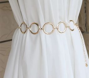 Пояс ланцюжок кільця gold