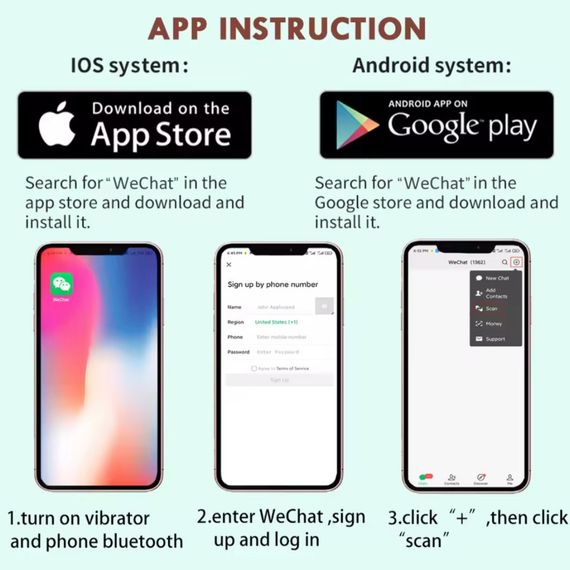 Вагинальный массажёр "Dolphin princess", 10 режимов вибрации, цвет розовый Sex Aura | Зображення 7