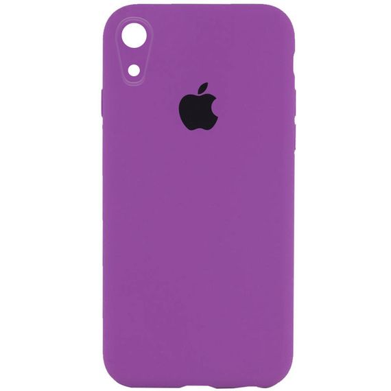 Чехол Silicone Case Square Full Camera Protective (AA) для Apple iPhone XR (6.1")