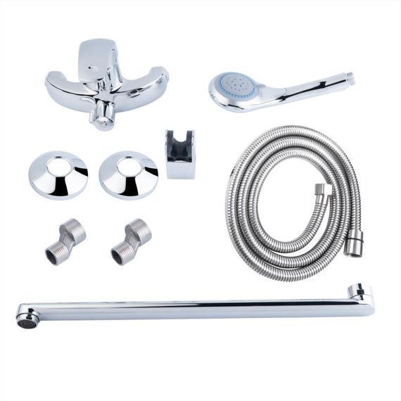 Смеситель для ванны Lidz Mars 005 с поворотным изливом (c душевым гарнитуром) (k40) LDMAR005CRM34853 Chrome | Зображення 4