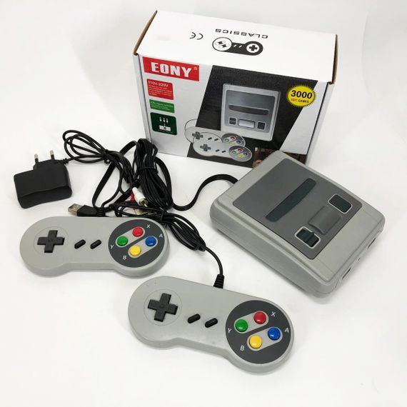 Игровая консоль для детей с джойстиками GAME Retro LH-2221, Sup игровая консоль 400 игр QS-38 | Зображення 2