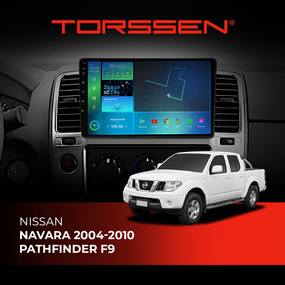 Штатна магнітола Torssen Nissan Navara 04-10/Pathfinder R51  FL9 4+64Gb 4G Carplay DSP