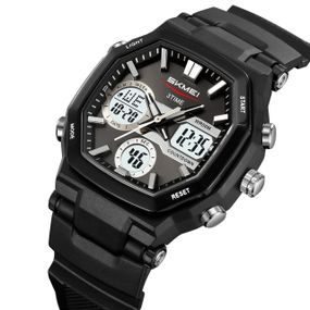 Мужские часы браслет SKMEI 2389BK, Оригинальные мужские наручные часы хорошее качество IK-66