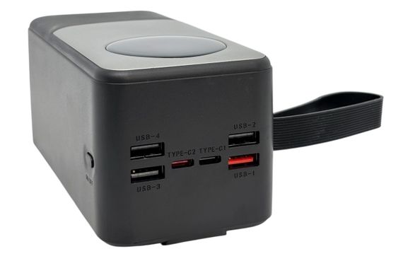 Power Bank 50000 mAh 22,5W QC потужний з кабелями KPG-502X зарядка зовнішній акумулятор павербанк швидка зарядка | Зображення 1