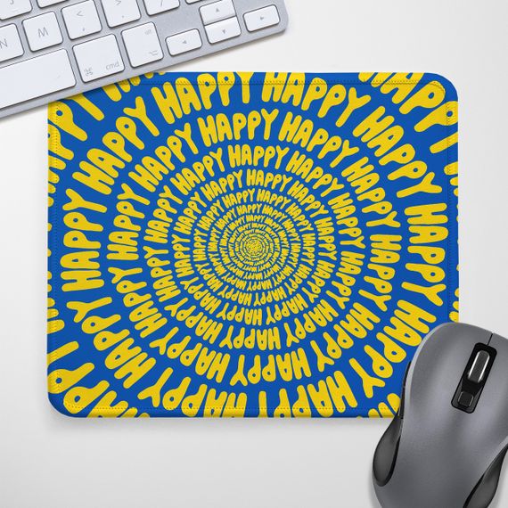 Коврик для мышки Подсолнух Happy 24х20 см (KYL_22U023)