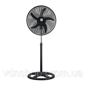 Вентилятор підлоговий Sokany 3 режими швидкості Чорний SK-19045