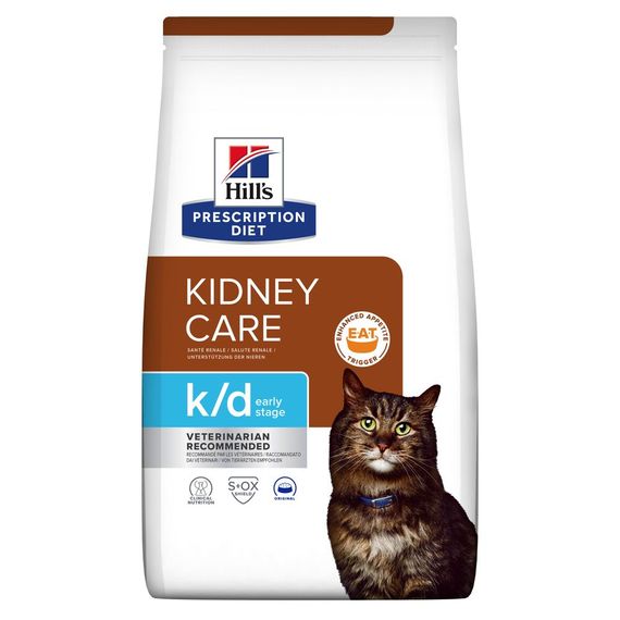 Корм Hill's Prescription Diet Feline k/d Early Stage сухой для котов с ранней стадией почечных заболеваний 1.5 кг