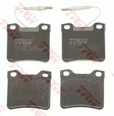 Гальмівні колодки дискові MERCEDES V200/V230/Vito 108/Vito 110/Vito 113/Vito 114, TRW (GDB1289) | Зображення 1