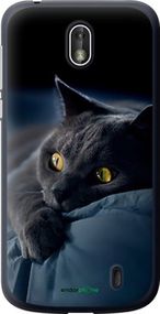 Чохол на Nokia 1 Димчастий кіт "825u-1373-2448"