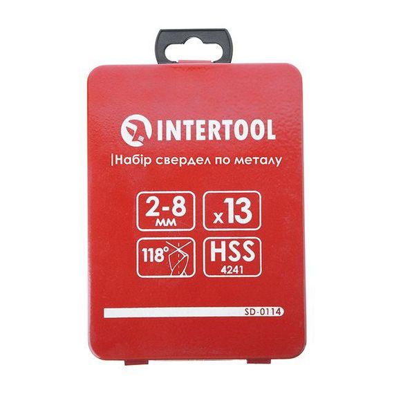 Набір свердел для металу HSS INTERTOOL SD-01141 | Зображення 3