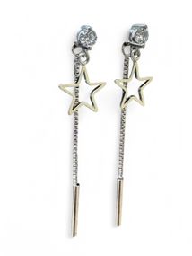 Серьги подвески Primo Star - Silver