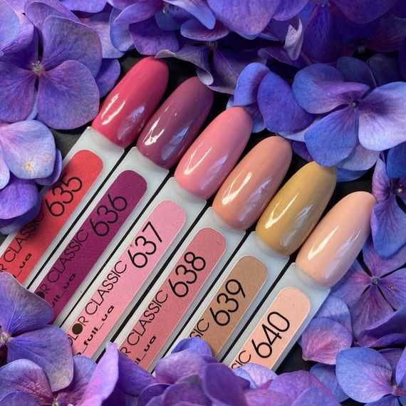 Гель-лак Moon Full Winter №635 марсала 8мл | Зображення 1