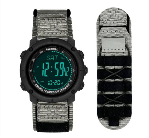 Чоловічий годинник Awarder 036 Nylon Pro Black-Grey 1202-0103