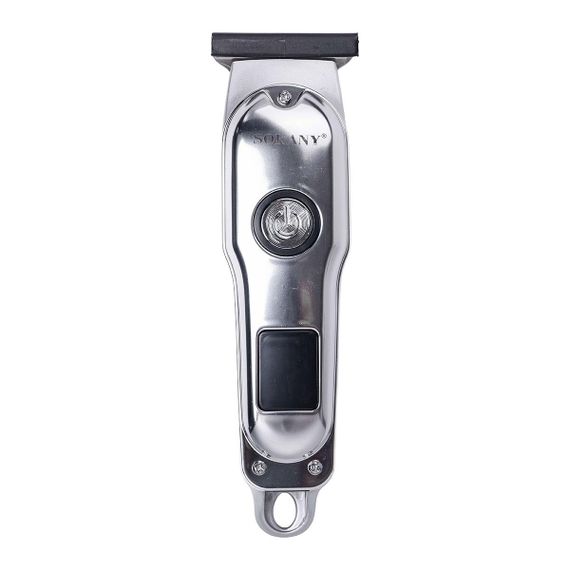Машинка для стрижки 3 насадки Серебристая Sokany SK-LF-9988G | Зображення 5