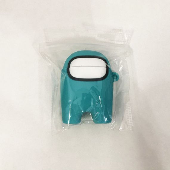 Чехол для Apple AirPods миньон. BJ-144 Цвет: бирюза | Зображення 2