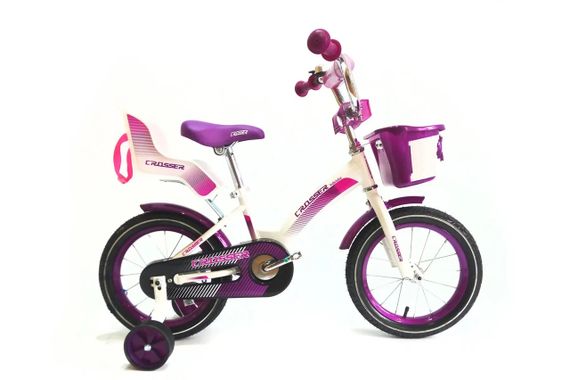 Дитячий велосипед Crosser KIDS BIKE Фіолетовий, 20
