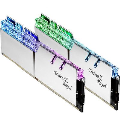 Модуль памяти для компьютера DDR4 64GB (2x32GB) 3600 MHz TridentZ RGB Royal Silver G.Skill | Зображення 1