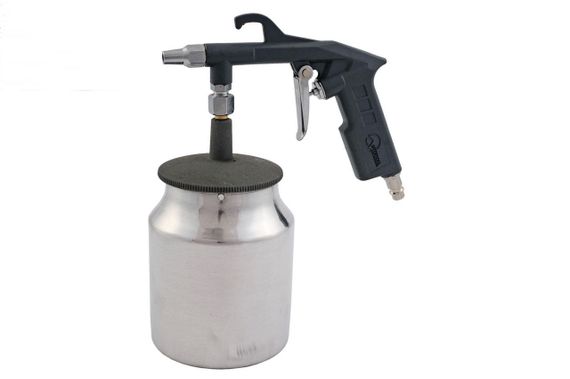 Пневмопистолет пескоструйный Intertool - нижний бак 1000 мл 8bar (PT-0705)