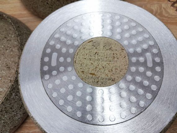 Набор посуды кастрюль премиум класса O.M.S. Collection 3041 с гранитно-мраморным покрытием Песочный (Турция) | Зображення 5