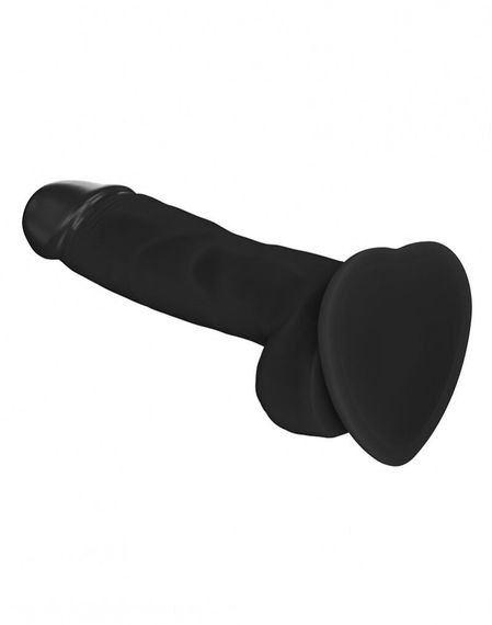 Реалістичний фалоімітатор Strap-On-Me SOFT REALISTIC DILDO Black - Size M | Зображення 1