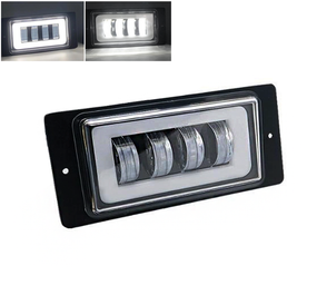 Противотуманная LED фара с ДХО для Лада ВАЗ 2110, 2110, 2111, 2112, 2114, 2115