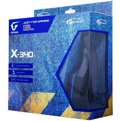 Навушники Gemix X-340 black-blue (X-340 black-blue) | Зображення 4