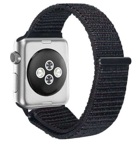 Нейлоновий ремінець Primo для Apple Watch 38mm / 40mm / 41mm - Black | Зображення 1