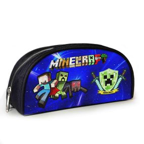 Пенал школьный Minecraft Крипер 23х10х8 см с принтом для мальчика (02834)