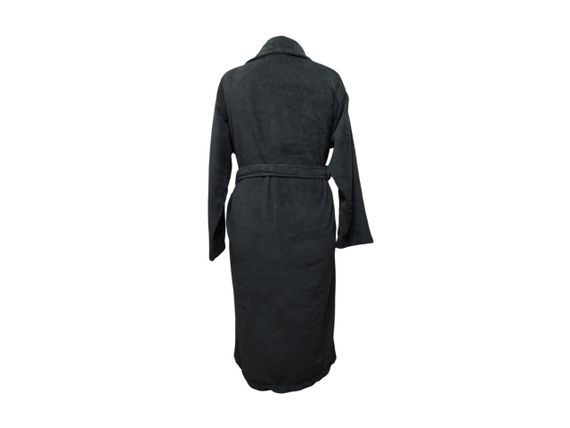 Халат женский махровый 100% Cotton темно-серый графитовый антрацит 48 рост 164 | Зображення 1