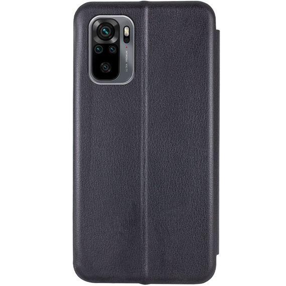 Шкіряний чохол-книжка Classy для Xiaomi Redmi Note 10 / Note 10s / Poco M5s Чорний | Зображення 2