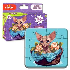 Пазл "Максі-пазл Котик", 16 елементів