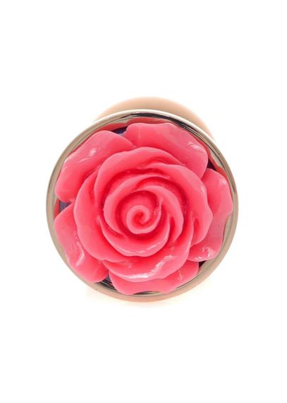 Анальная побка Plug-Jewellery Red Gold PLUG ROSE- Pink Sex Aura | Зображення 8