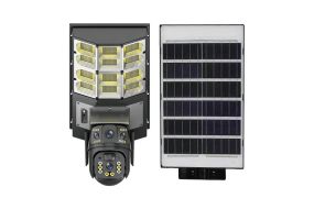 Камера видеонаблюдения PTZ уличная WiFi+LED лампа+солнечная панель (SPM-XA01/T19-4G)