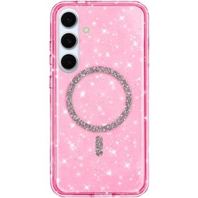 Чохол TPU Eclipse Sparkle (MagFit) для Samsung Galaxy S25+ / S24+ Pink