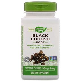 Клопогон Nature's Way Black Cohosh Root 540 mg 180 Caps NWY-14690