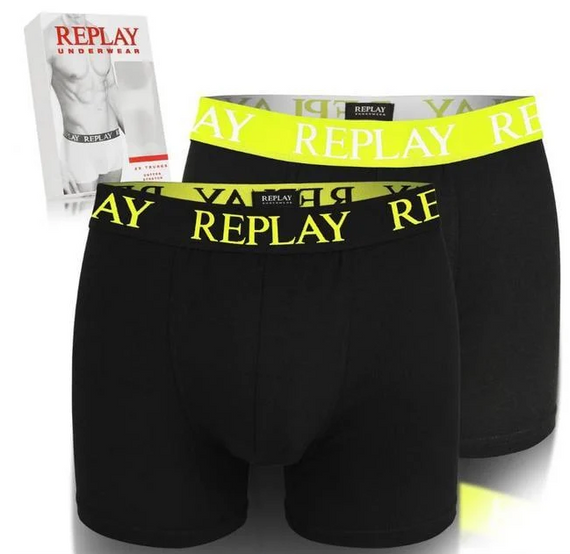 Чоловічі анатомічні труси боксери Replay (2 шт) | Зображення 1