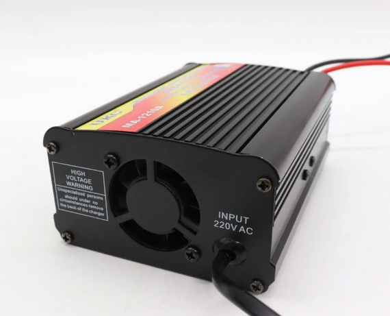 Автоматическое импульсное зарядное устройство 12V MA-1210A с защитой и амперметром | Зображення 1