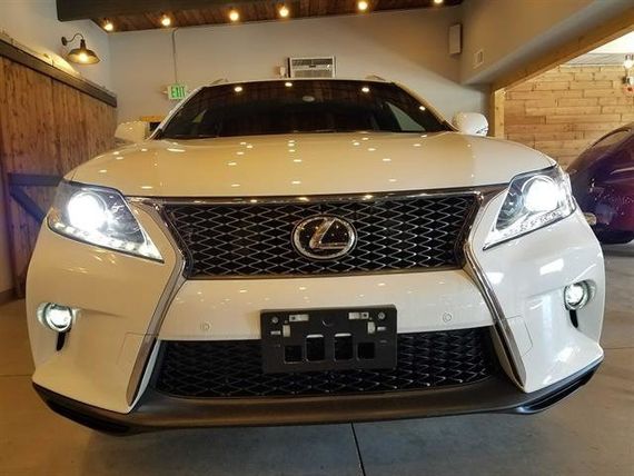 Передній бампер F-Sport (рестайлінг) 2009-2012, з фарами для Lexus RX рр | Зображення 2