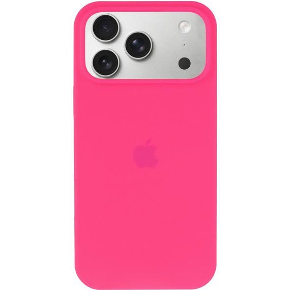 Чохол Silicone Case Full Protective (AA) для Apple iPhone 17 Pro Max (6.9") Рожевий / Barbie pink | Зображення 1